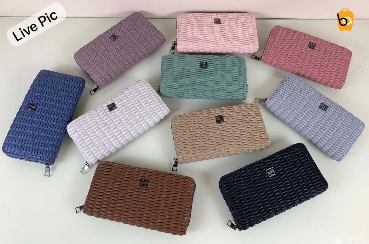 New Style Quilted Zipper Wallet