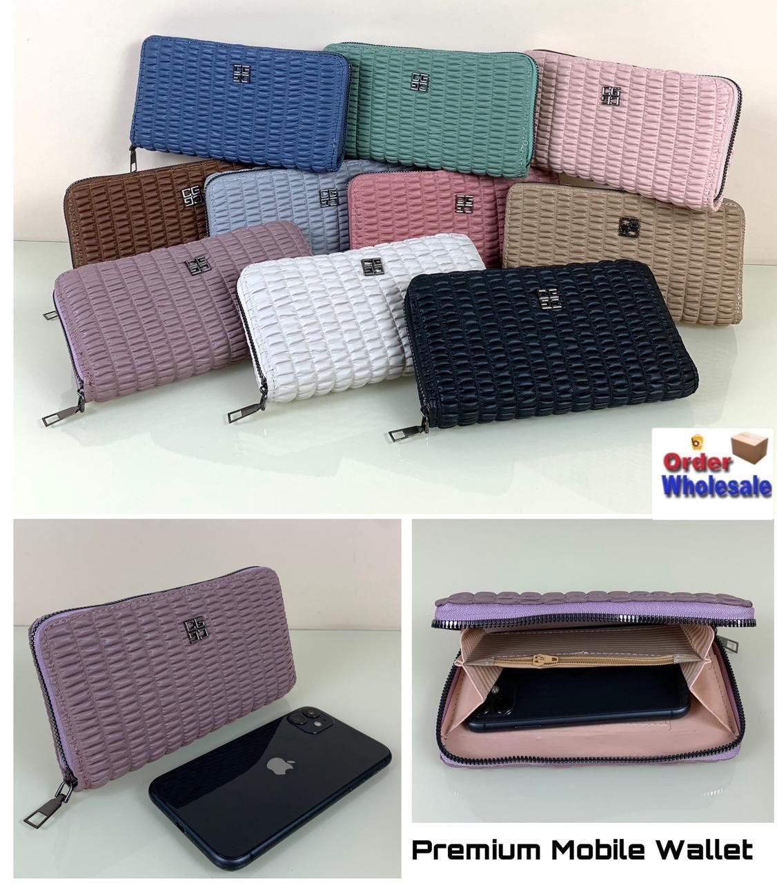New Style Quilted Zipper Wallet